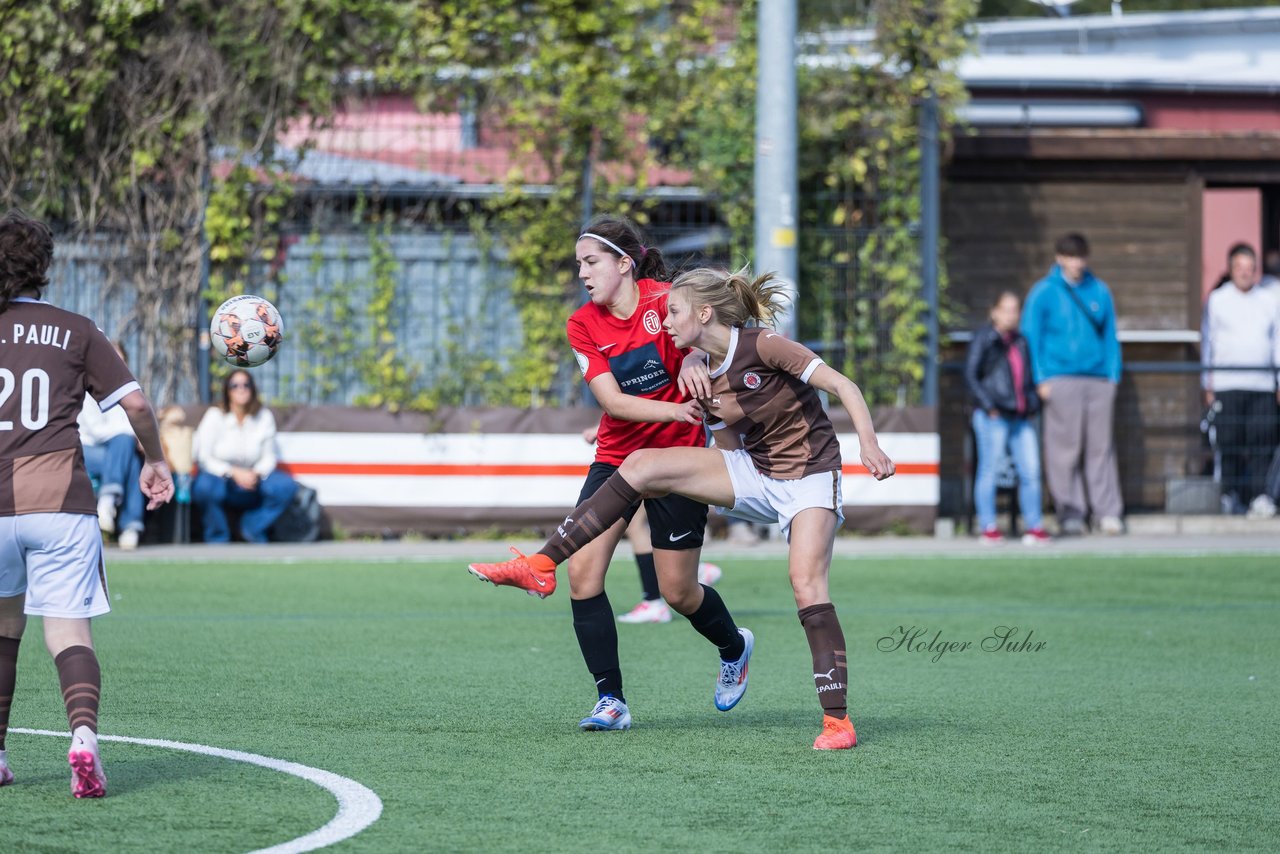 Bild 353 - wBJ FC St. Pauli - Eimsbuetteler TV : Ergebnis: 3:4